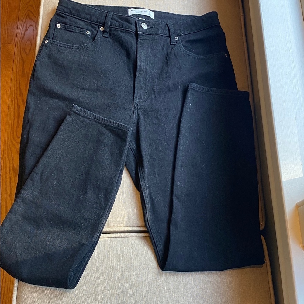Abercrombie & Fitch Curve Love High Rise Jeans 10 LONG
